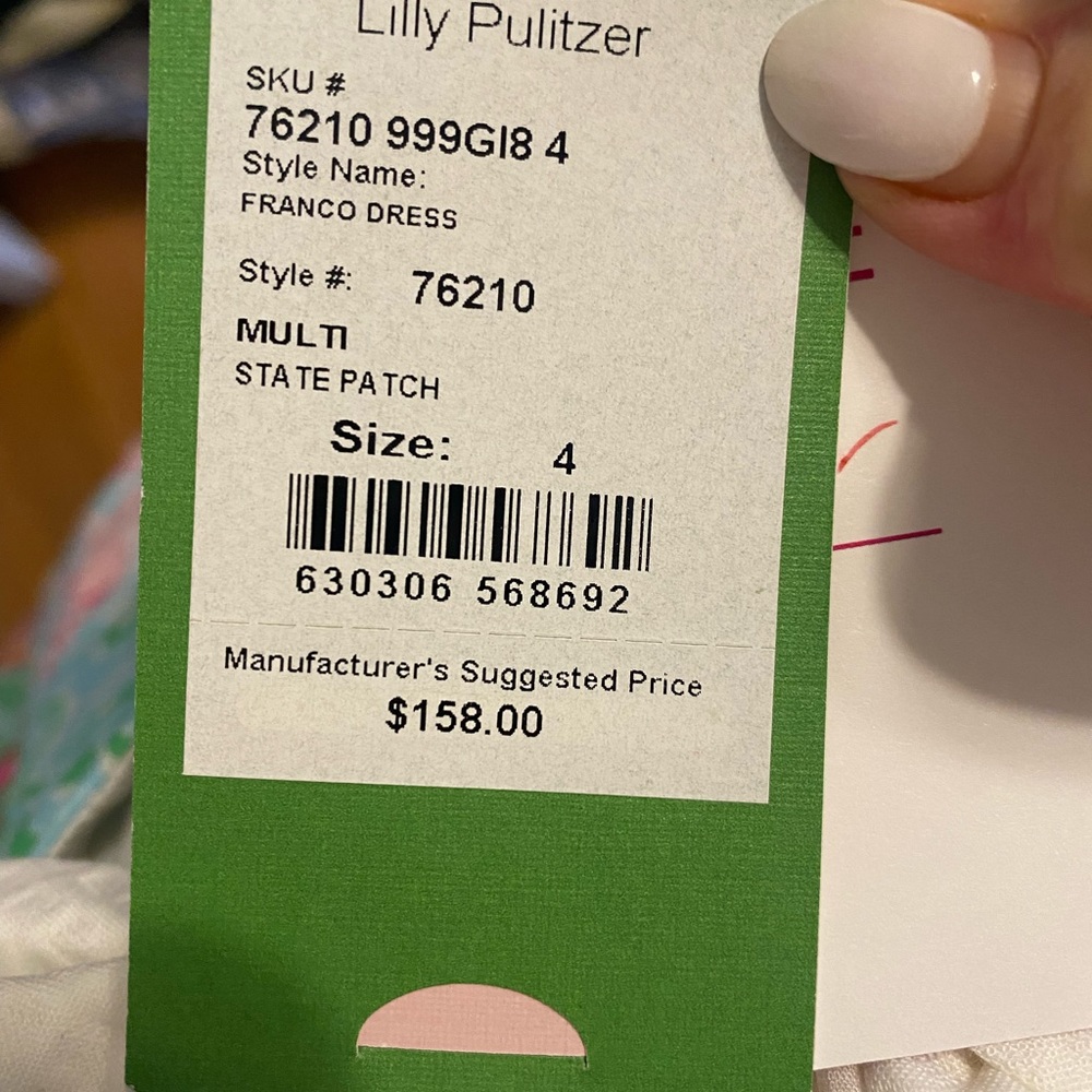 Lilly Pulitzer patchwork dress - Picture 3 of 3